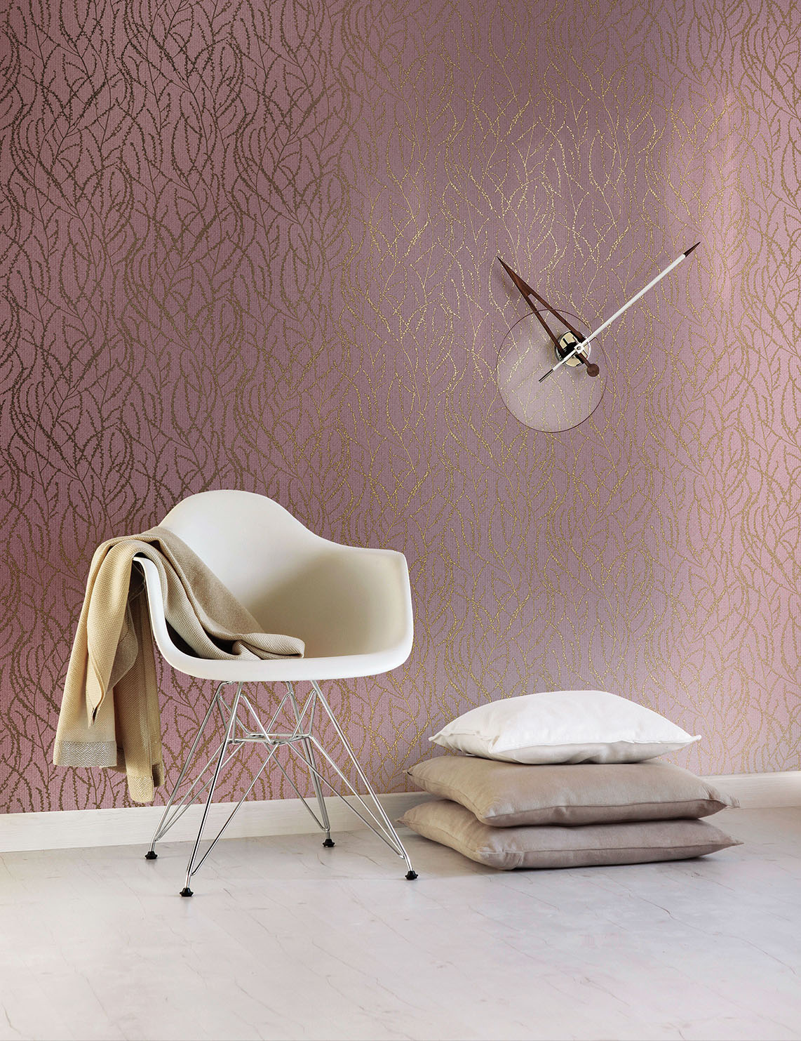 Обои Milassa Flos 5 007 10,05×1 фото в интерьере